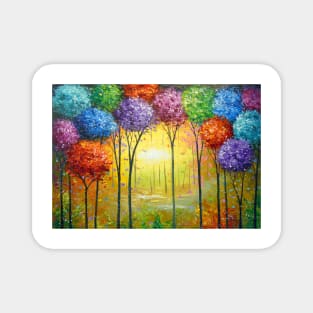 Fairytale forest Magnet