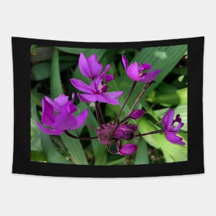 Forest Bathing with the Perfectly Pure Purple Wildflower Tapestry