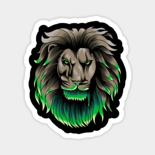 Lion Art Magnet