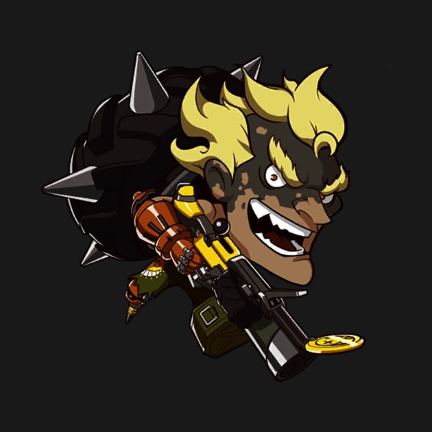 Junkrat Cute Spray - Overwatch by Bystanders