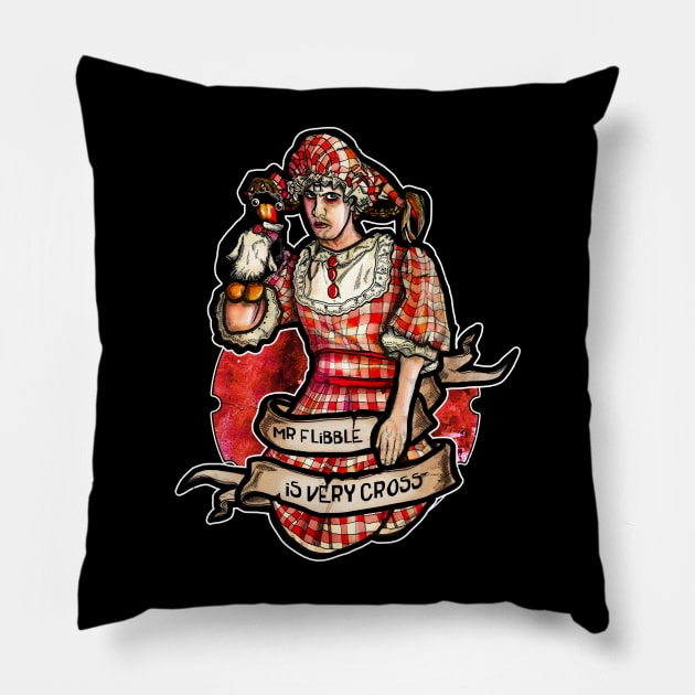 Rimmer Red Dwarf Pillow by Inking Imp