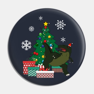 Sharptooth Around The Christmas Tree Land Before Time Pin