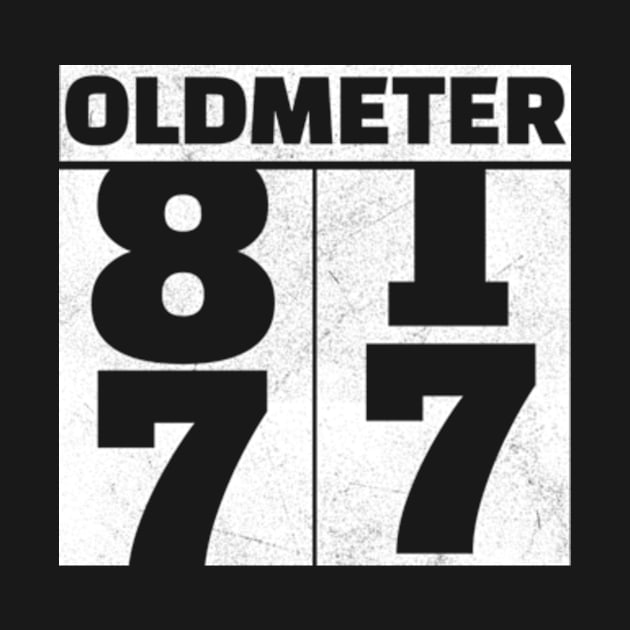 Oldometer Odometer Funny US 2024 Election by larfly