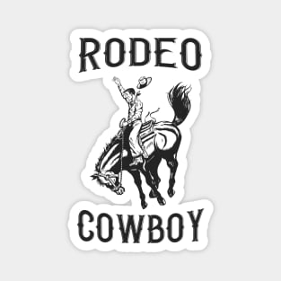 Western Cowboy Rodeo Magnet