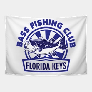 Bass Fishing Club Florida Keys Tapestry