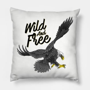 Wild and Free Pillow