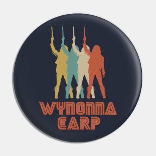 Retro Wynonna Earp Pocket Design Pin