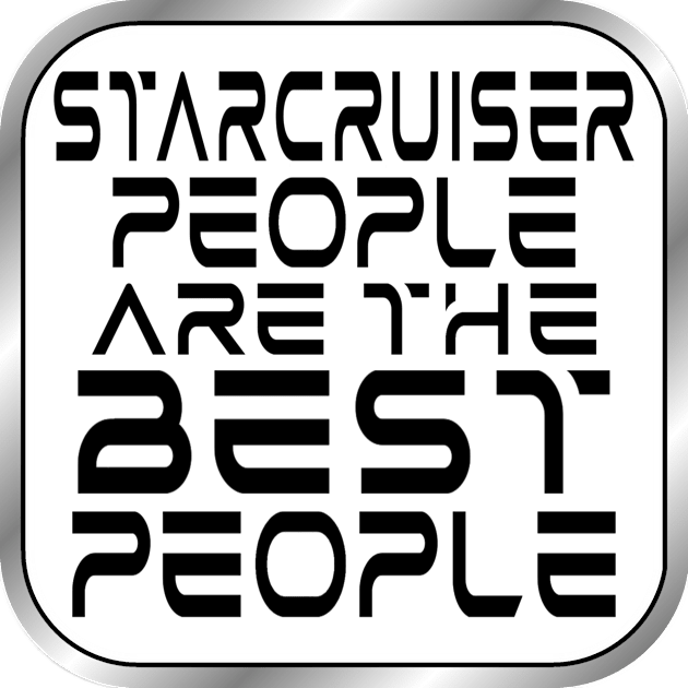 Starcruiser People are the BEST People - Dark Text Kids T-Shirt by Starship Aurora