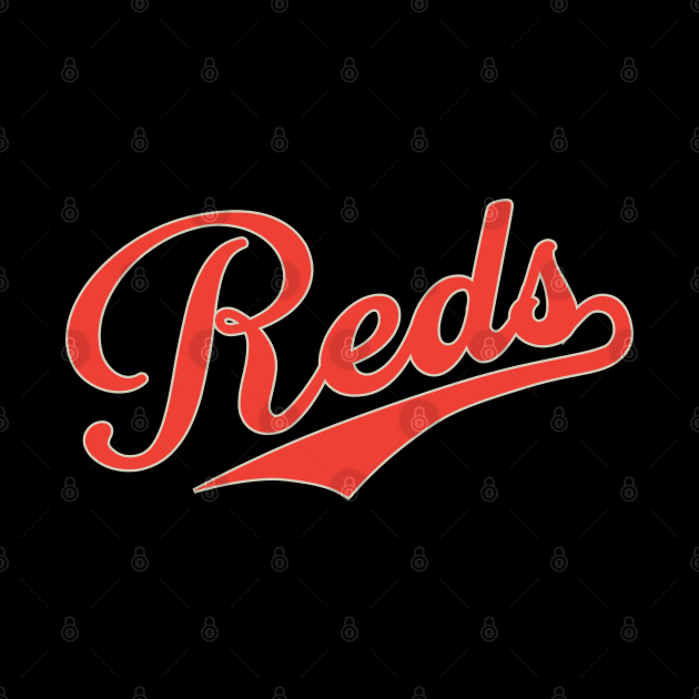 Cincinnati Reds Script by Buck Tee Originals by Buck Tee