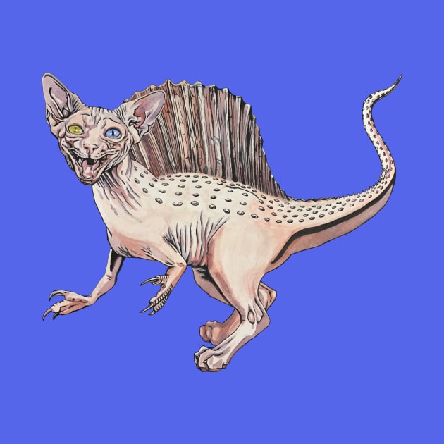 Spinosaurus Sphynx by RaLiz