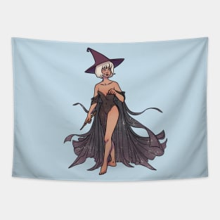 Benevolent Witch Tapestry