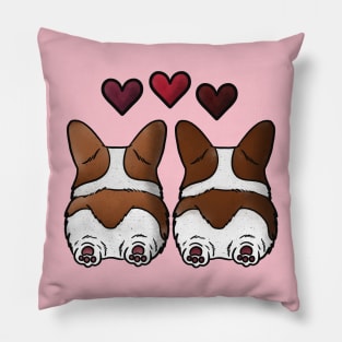 Corgi Love Pillow