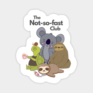 The not so fast club Magnet