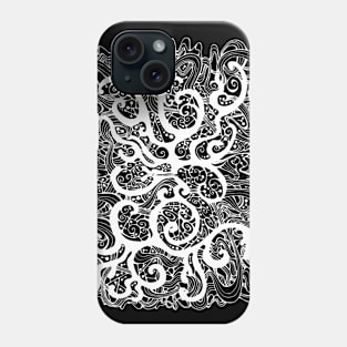 Abstract doodle art Phone Case