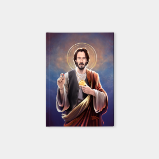Keanu Reeves Jesus Notebooks Teepublic