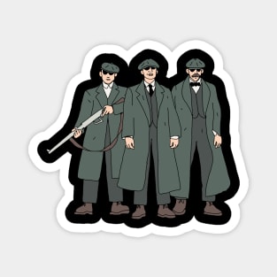 Peaky blinders trio Magnet