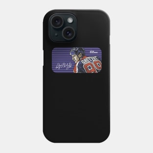 Wayne Gretzky Edmonton Vintage Stripe Phone Case