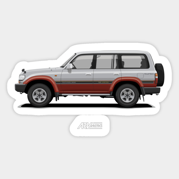 Toyota Land Cruiser 80 Vx Limited Land Cruiser Sticker