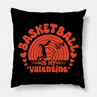 Basketball is a Valentine's Day design for sports lovers Pillow