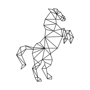 Geometric horse T-Shirt