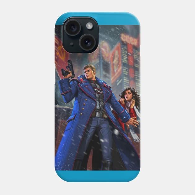 Soviet Cyberpunk Phone Case by nikitanv