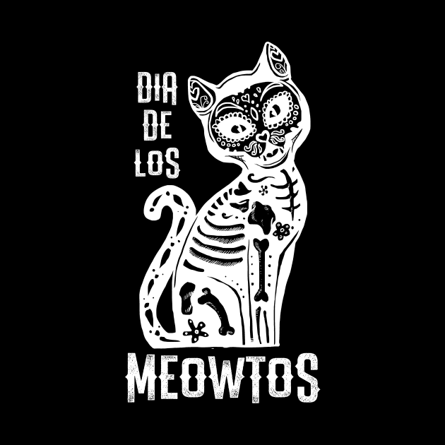 Dia De Los Muertos Cat Lover by TriHarder12