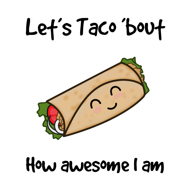 Funny Taco Burrito Mexican Food Cut Tshirt by evergreen_brand