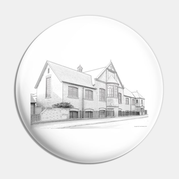 Victoria Hall Pin by Colin-Bentham
