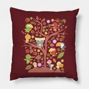 Tree Of Cute Pillow