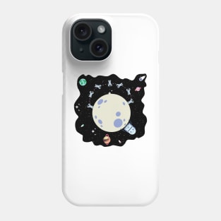 Lunar Gymnastics! Phone Case