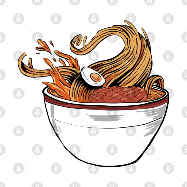 Ramen Bowl by Uwaki