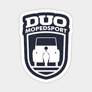 Krause Duo Mopedsport Coat of Arms (white) Magnet