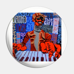 Stevie Wonder Pin