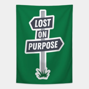 Lost on Purpose Tapestry