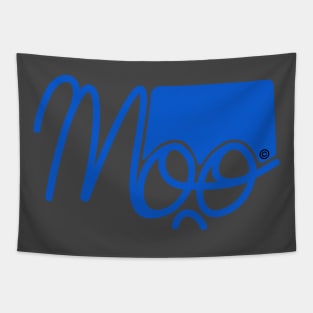 Moo1 Blue Tapestry