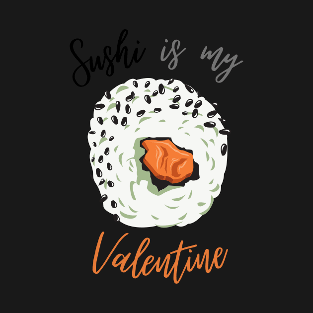 Sesame Sushi Is My Valentine by casualism