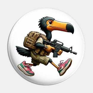 Tactical Dodo Bird Pin