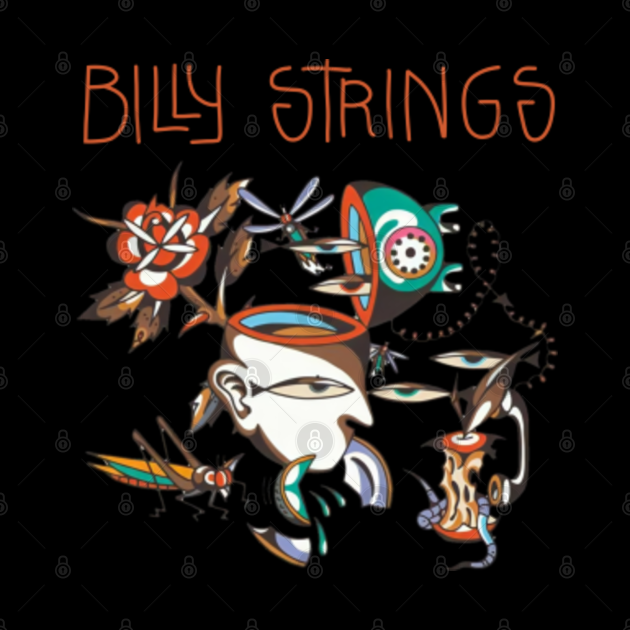 Billy strings art Billy Strings Pin TeePublic
