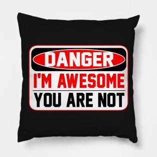 Danger Awesomeness Pillow