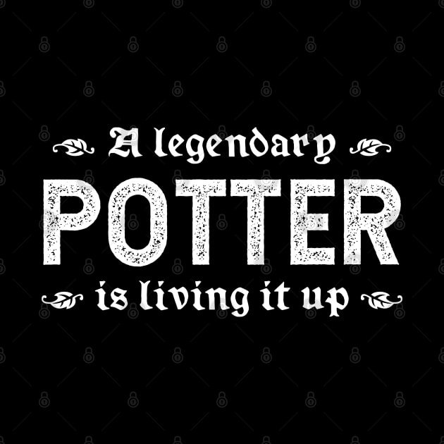 A Legendary Potter Is Living It Up by TimespunThreads