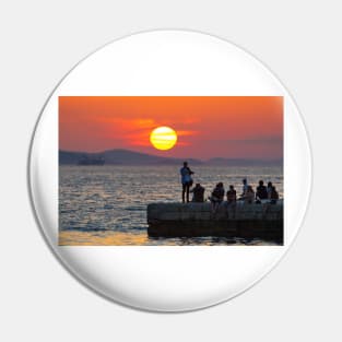 Zadar sunset Pin