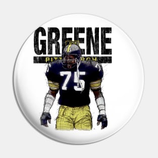 Joe Greene Pittsburgh Sketch Pin