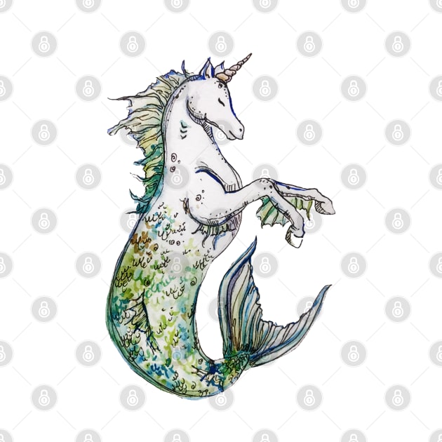 Unicorn Mermaid by aquabun