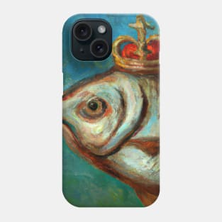 Fish with a Crown Phone Case