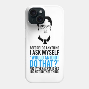 Idiot Phone Case