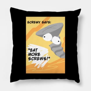 SCREWY THE SCREW! Pillow