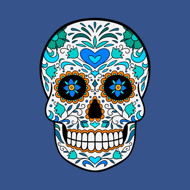 Sugar Skull Art by InshynaArt