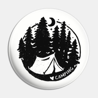 Love Camping Pin