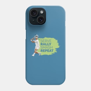 Serve Rally Smash Repeat Phone Case