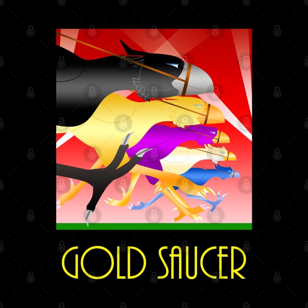 Gold Saucer Tourism Poster by Sunshone1